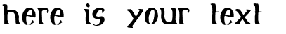 Your preview of Initial font