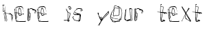 Your preview of Donner font