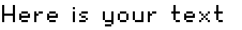Your preview of Snoot.org px10 font