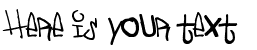 Your preview of <Graffiti> font