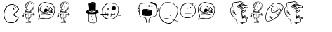 Your preview of Tombats Smilies font