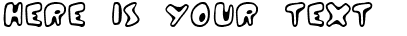 Your preview of Zinc Boomerang font