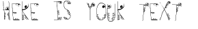 Your preview of Germs font