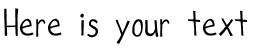 Your preview of Hockey is Lif font