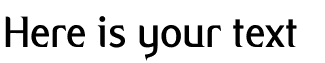 Your preview of Alex font