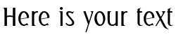 Your preview of Greetings font