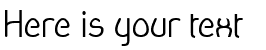 Your preview of Wanda font
