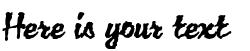 Your preview of Jack Lantern font