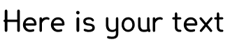 Your preview of Lexie Readable font