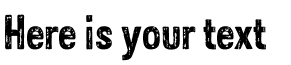Your preview of Sans Culottes font