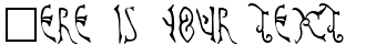 Your preview of Cyprian font