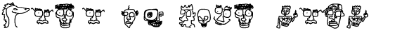Your preview of Doodle Dudes of Doom font