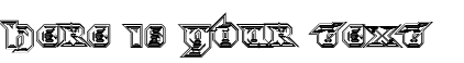 Your preview of Morbid Fixation font