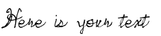 Your preview of Skeetch font