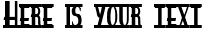 Your preview of Spankys Bungalow font