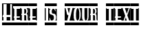 Your preview of Spankys Bungalow Blanco font