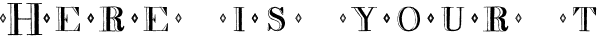 Your preview of Decadence font