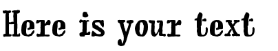 Your preview of Webster font
