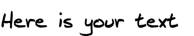 Your preview of J.D. Handcrafted font