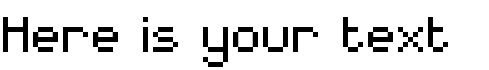 Your preview of MiniForma font
