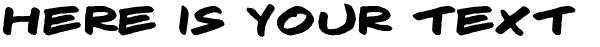Your preview of Komix font