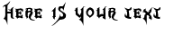 Your preview of Kingdom Hearts font