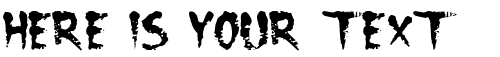 Your preview of Cramps font