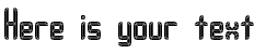 Your preview of Your Complex Inlined font