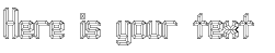 Your preview of Your Complex Outlined font