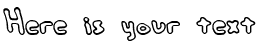 Your preview of Hand Me Down Outlined font