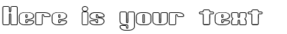 Your preview of Typesource Extol Outlined font