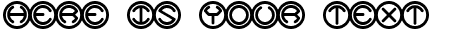 Your preview of Spheroids BRK font