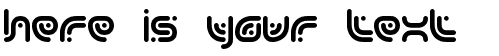 Your preview of Sequence font