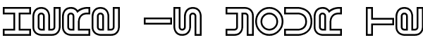 Your preview of Vertigo BRK font