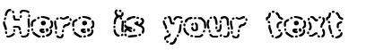 Your preview of Dash Dot BRK font