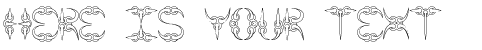 Your preview of Claw BRK font