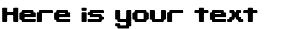 Your preview of Gaposis Solid BRK font