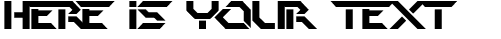 Your preview of Perfect Dark BRK font