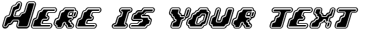 Your preview of Zero Velocity BRK font