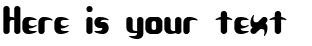 Your preview of Unexplored Galaxies BRK font