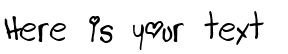 Your preview of Linda's Lament font