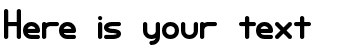 Your preview of Entangled Plain BRK font