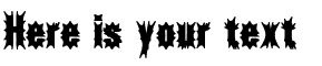 Your preview of Aftermath BRK font