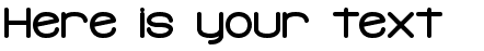 Your preview of Freak Turbulence BRK font