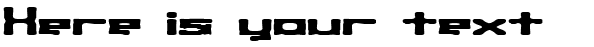 Your preview of Square Route BRK font