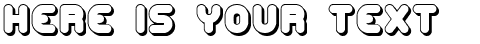 Your preview of Corpulent Caps Shadow BRK font