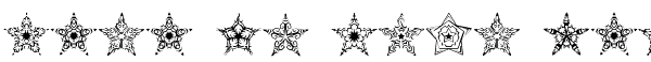 Your preview of 90 Stars BRK font