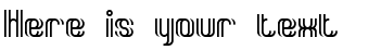 Your preview of Dyphusion BRK font