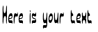 Your preview of Sarcastic BRK font