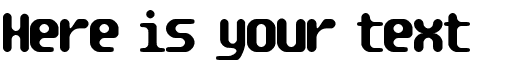Your preview of Tragic BRK font